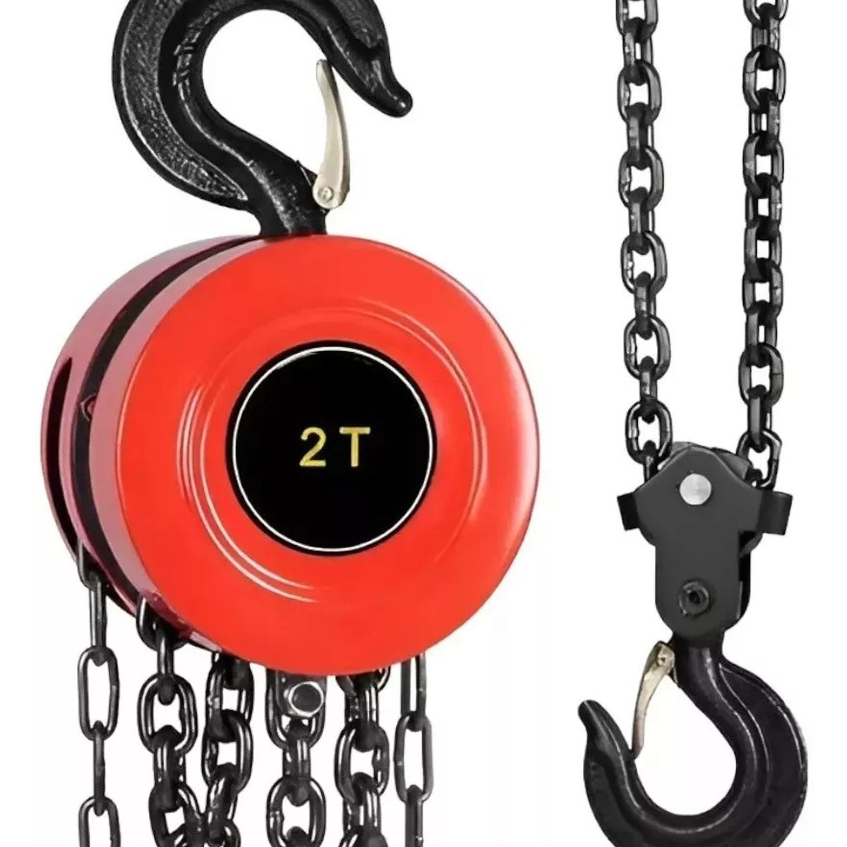 MUNDO MAGIA - Tecle Manual Con Cadena 2 Toneladas X3 Metros