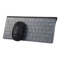 Combo Teclado Mouse Inalambrico Mini Chico