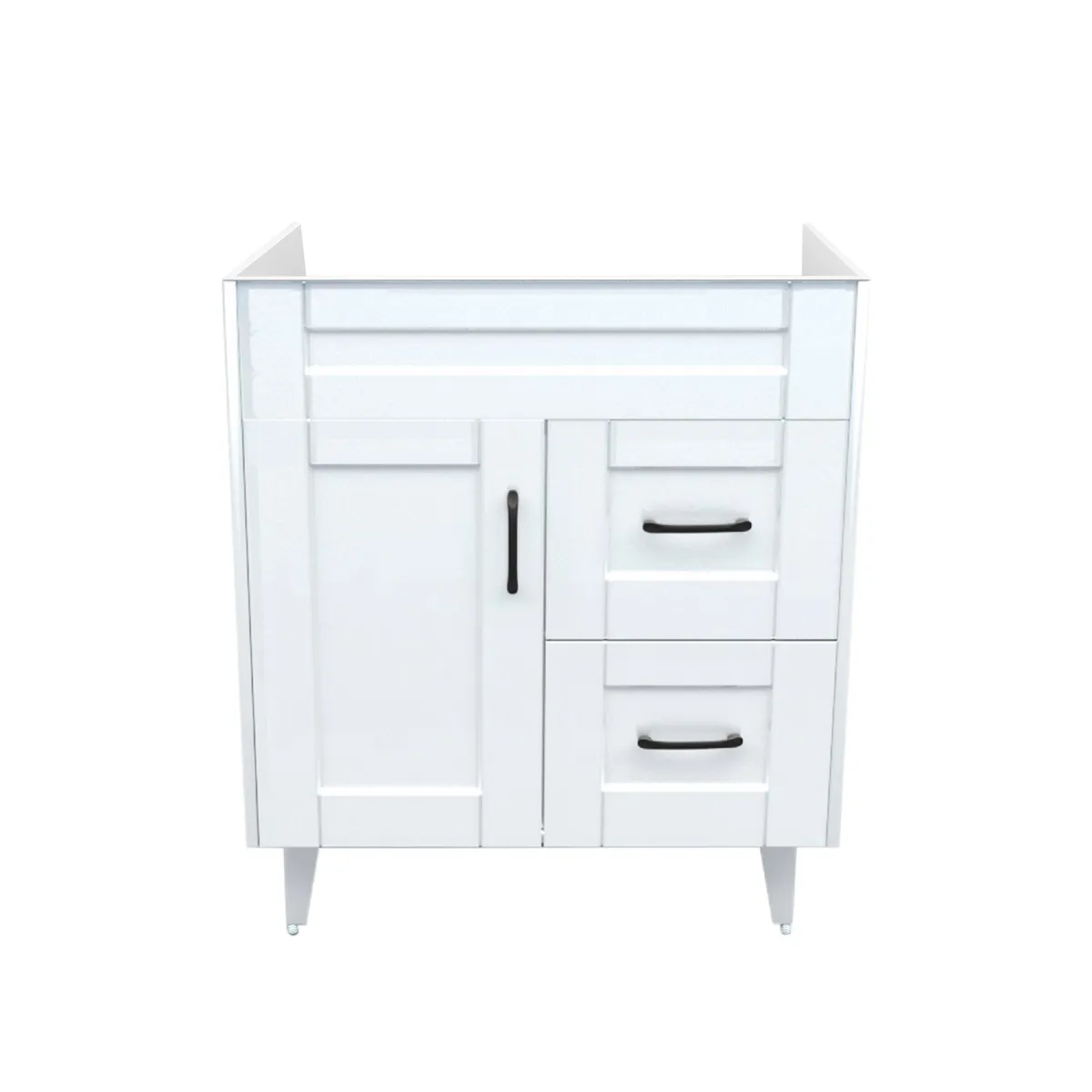 DOMSA - Mueble base para baño Deluxe 70SK Blanco 68x80x45cm