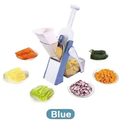 GENERICO - Cortador Picador Rebanador Mandolina de Cocina Multifuncional 5 en 1