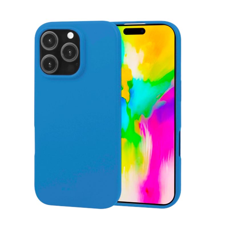 JOICO - Carcasa Para iPhone 16 Pro Max Goma Azul