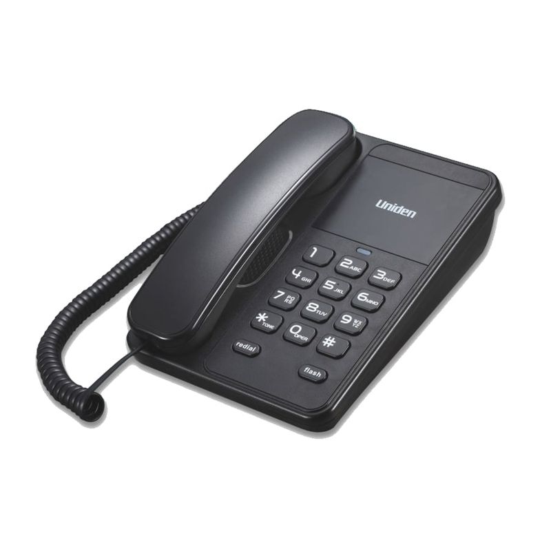 UNIDEN - Teléfono Sobremesa Uniden AS-7202 Negro UNIDEN