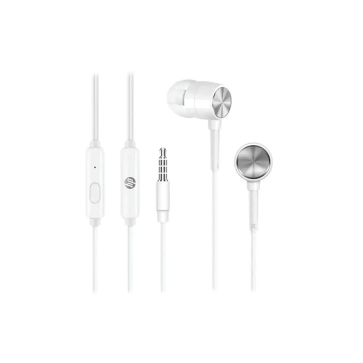 HP - AUDIFONO METAL IN EAR DHH-1111 BLANCO