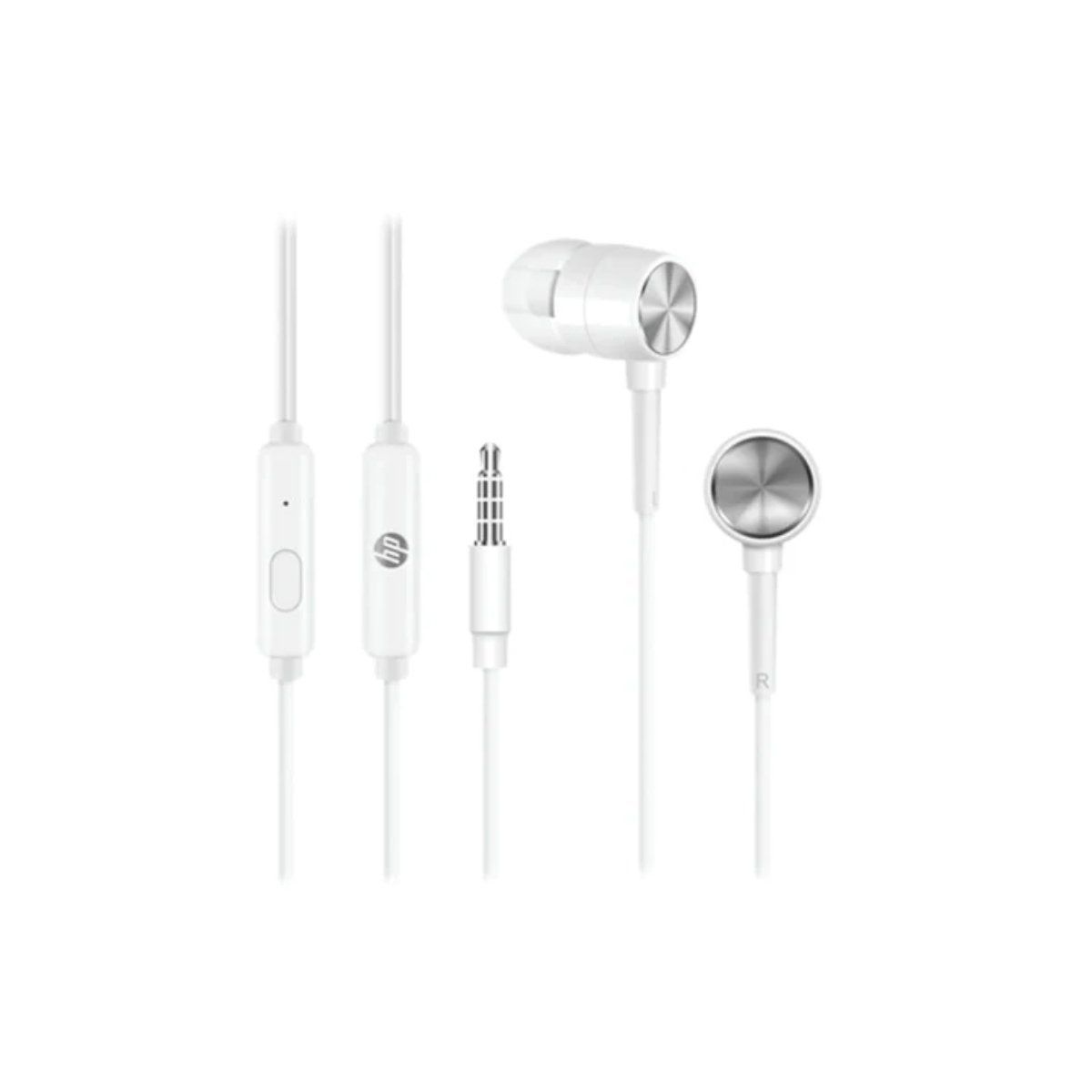 HP - AUDIFONO METAL IN EAR DHH-1111 BLANCO
