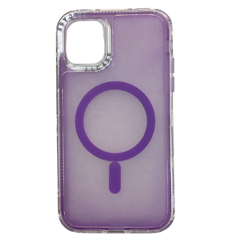 JOIGO - Carcasa Antigolpe 360 Para IPhone 11 Magsafe Lila