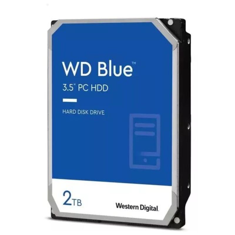 WESTERN DIGITAL - Disco Duro Western Digital Blue 2TB 357200rpm Caché 256 MB