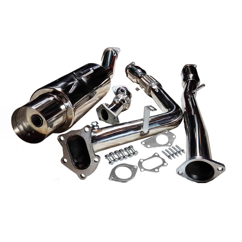 GENERICO - Linea de Escape Subaru Impreza 3″ GC8 GDA GDB WRX STI