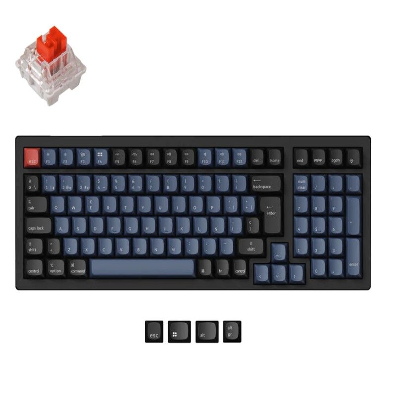 GENERICO - Keychron teclado K4 PRO español 96% layout K4P-H1-ES