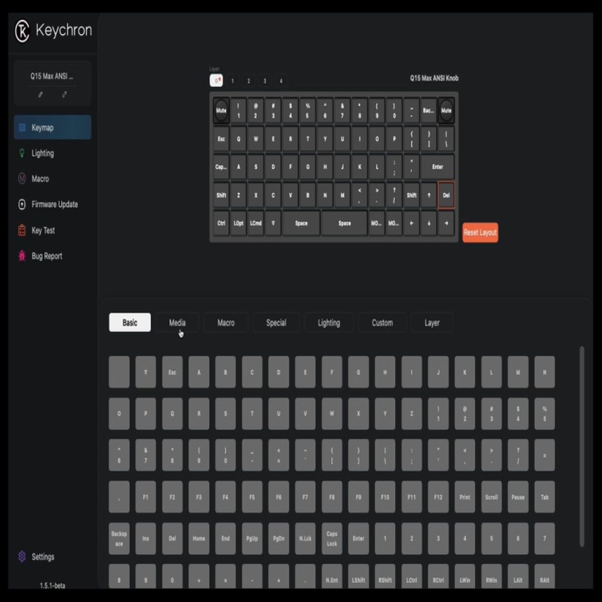 GENERICO - Keychron teclado K13 PRO español K13P-H1-ES