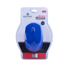 ULTRA - MOUSE OPTICO INALAMBRICO AZUL