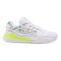 Zapatilla Pádel Mujer Spin 24 Blanco Verde - 38