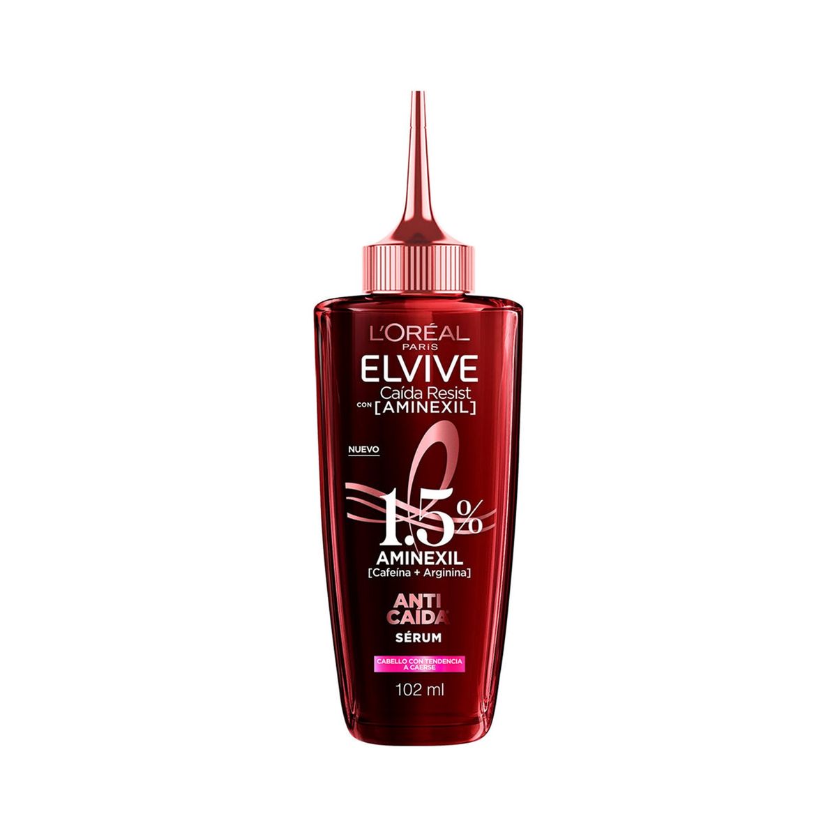 ELVIVE - Pack 2 Sérum Anti Caída Resist Con Aminexil Elvive 102ml