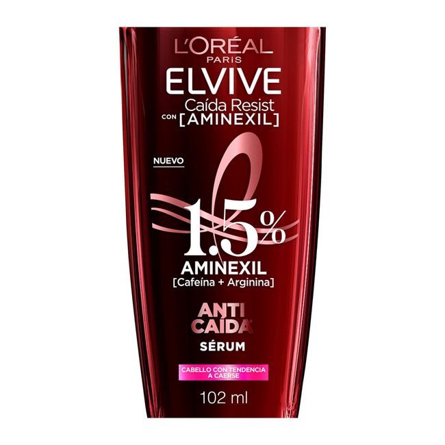 ELVIVE - Pack 2 Sérum Anti Caída Resist Con Aminexil Elvive 102ml