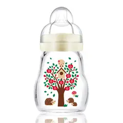 MAM - Mamadera 170 Ml Vidrio Crema