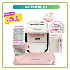 AMERICAN CRAFTS - Cinch rosada laminadora kit de herramientas S52