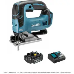 MAKITA - SIERRA CALADORA INALAMBRICA 18 V. (DJV182RFE)