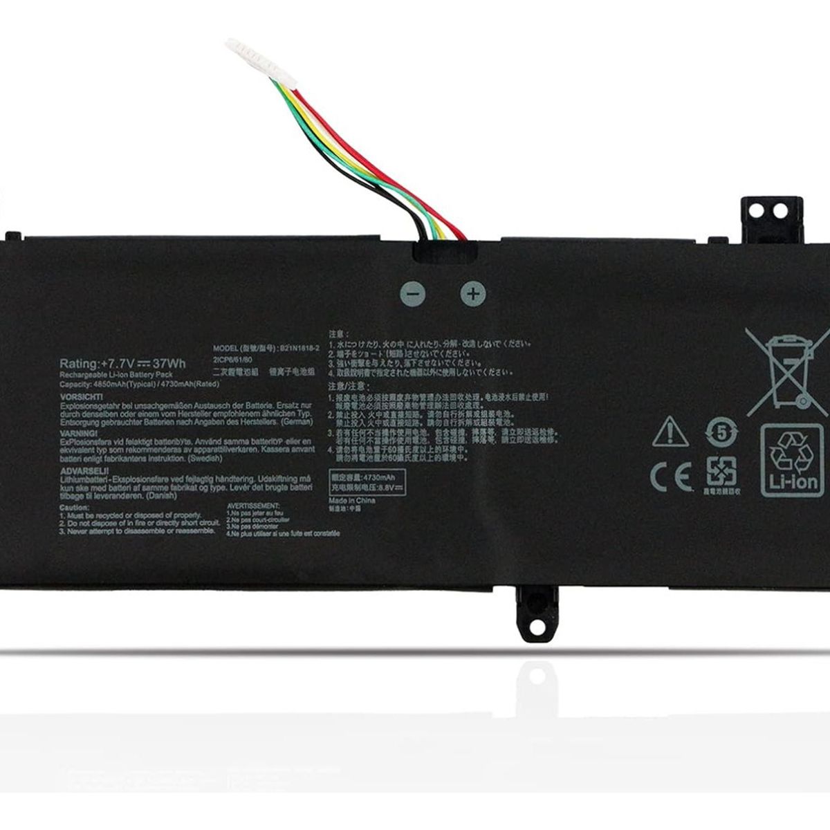 GENERICO - Bateria B21n1818-2 Para Asus Vivobook 14 412ua X412ub Series