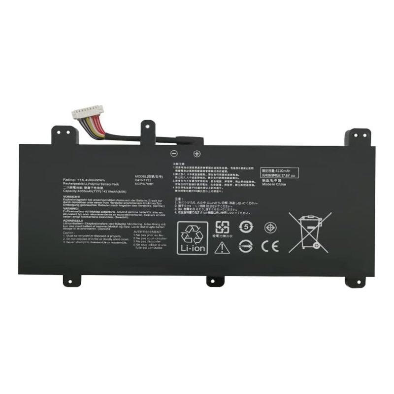 GENERICO - Batería c41n1731 Para Asus Rog Strix Scar Ii Gl504 Series