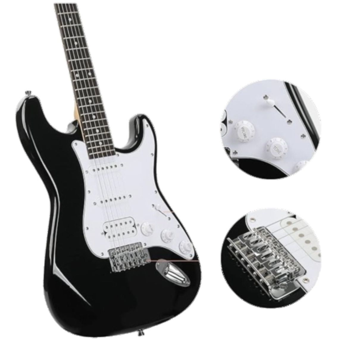 MEDINA - SET GUITARRA ELECTRICA MEDINA AMPLIFICADOR 10W Y ACCESORIOS