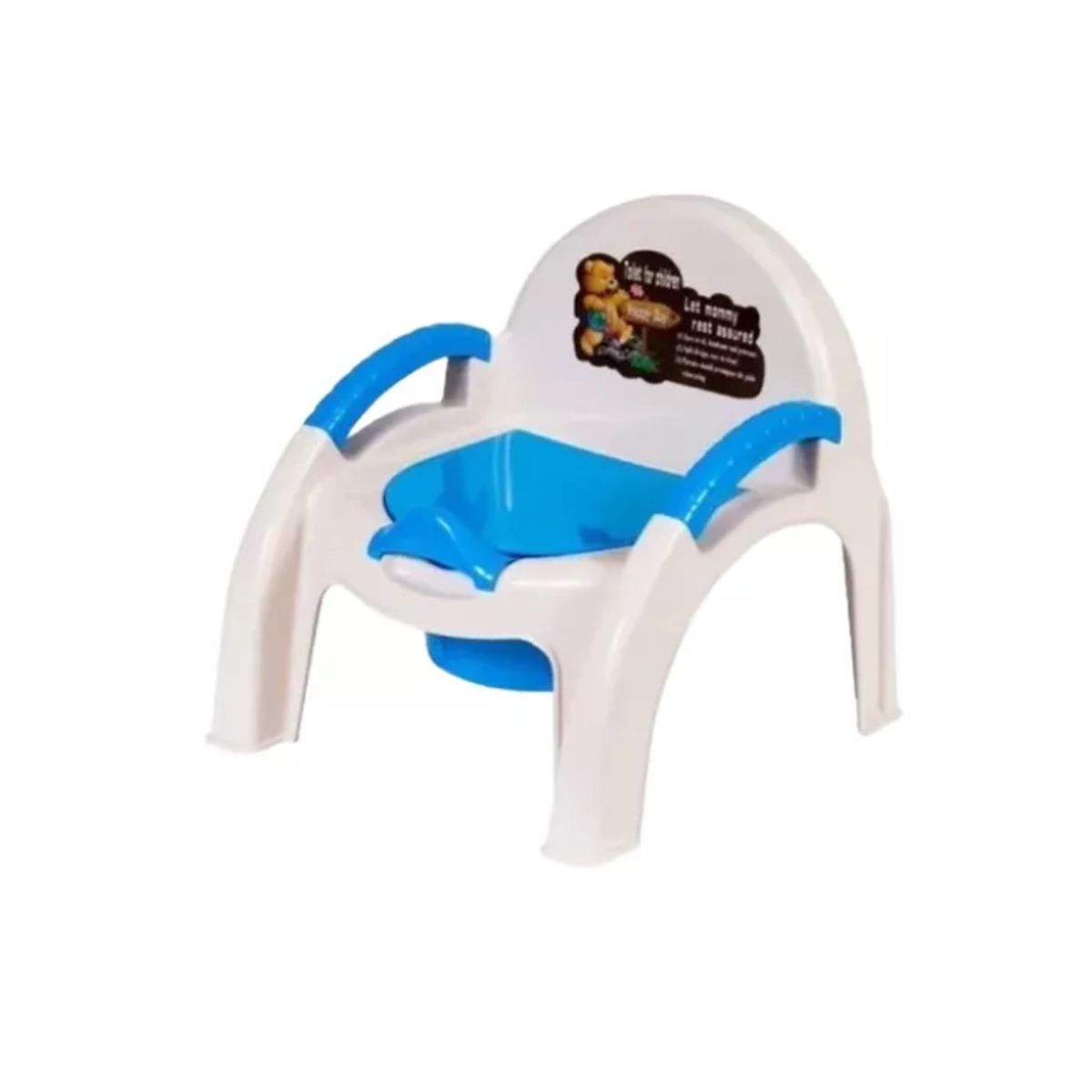 GENERICO - Pelela Bacinica Silla Portatil Infantil Con Espaldar Bebe