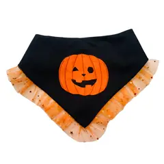 GENERICO - Disfraz de Halloween para Perros y Gatos - Calabaza Gliter L