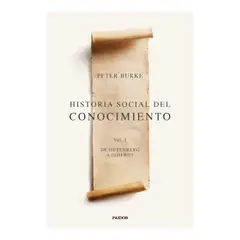 TOP10BOOKS - LIBRO HISTORIA SOCIAL DEL CONOCIMIENTO VOL. I / PAIDÓS / HISTORIA SOCIAL DEL CO