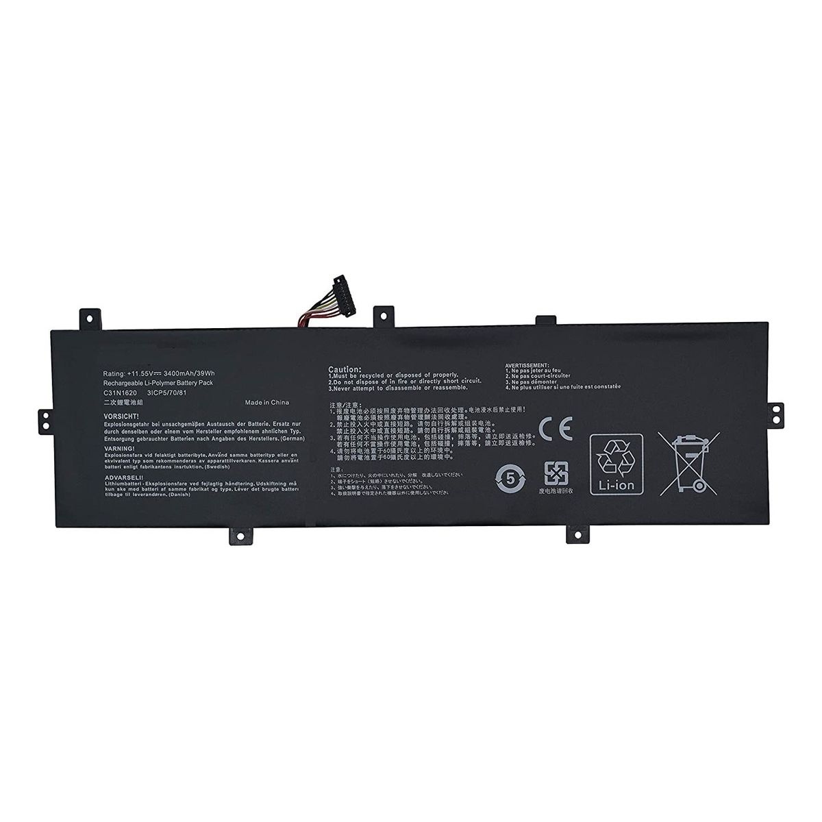 GENERICO - Bateria c31n1620 Para Asus Zenbook Ux430 Ux430uq Series