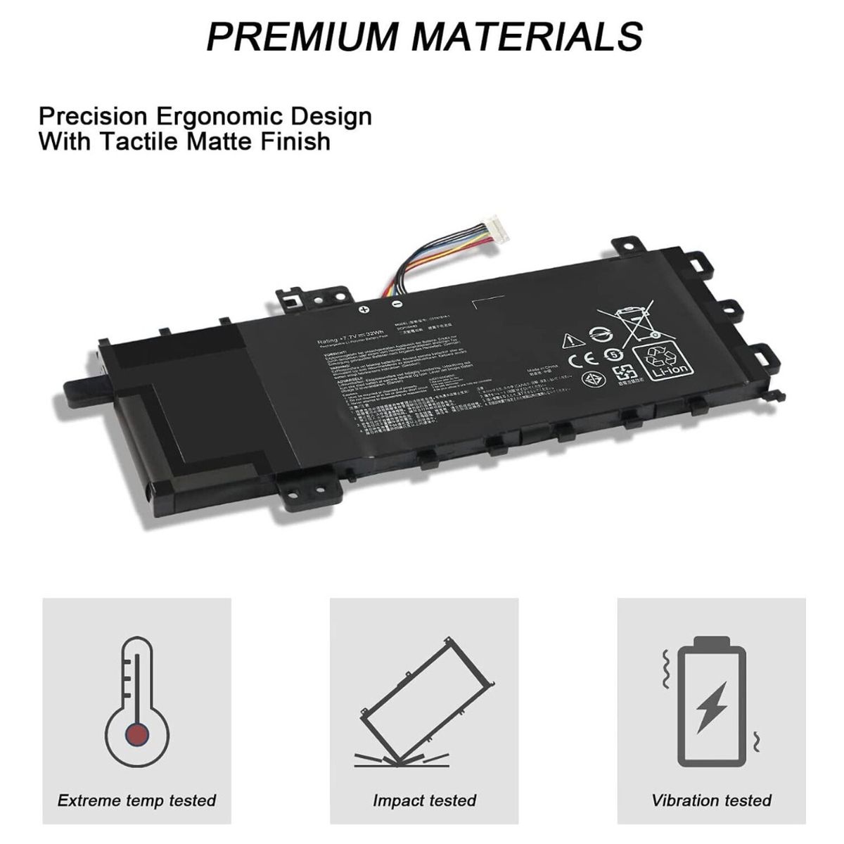 GENERICO - Batería c21n1818-1 Para Asus Vivobook 15 X512d Nueva