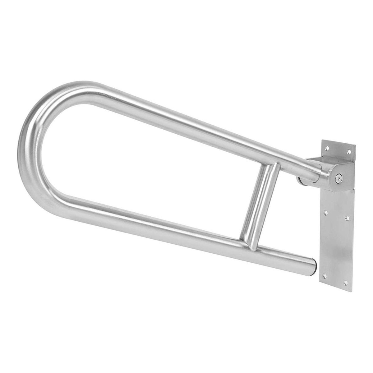 IMPORTCLICK - Barra De Seguridad Para Discapacitados Abatible Acero Inoxidable 60 CM