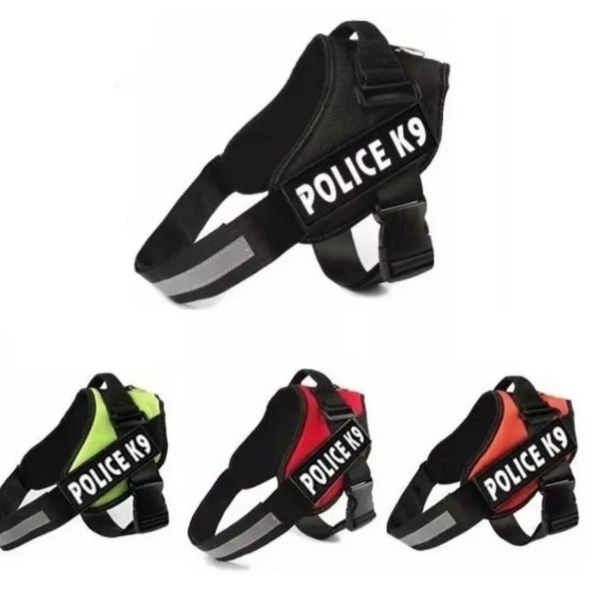 GENERICO - Arnés para perro K9 Police color Negro