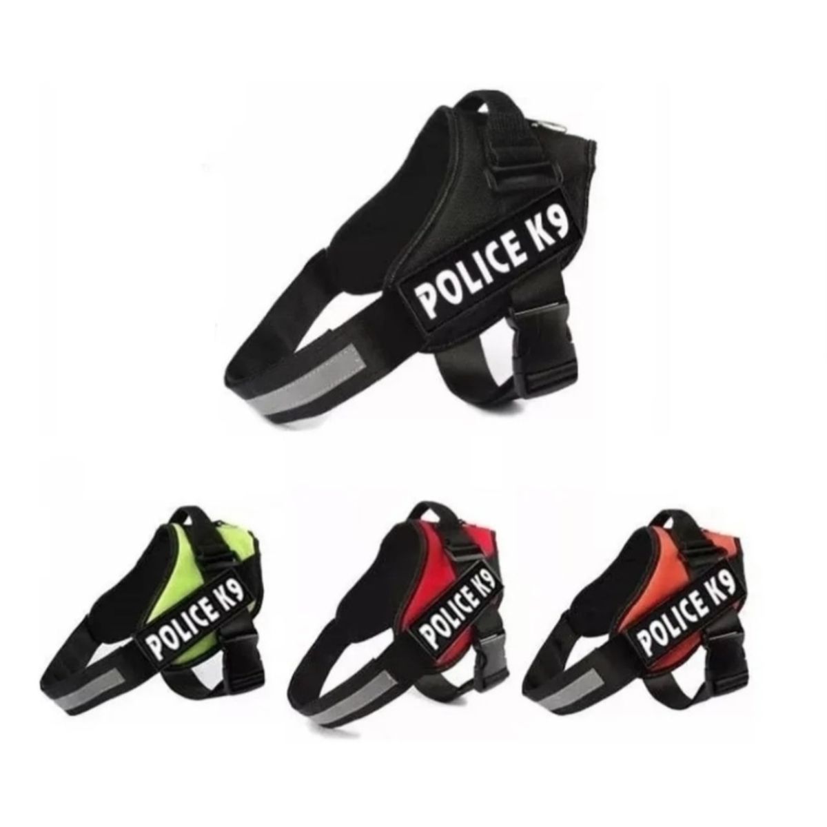GENERICO - Arnés para perro K9 Police color Negro