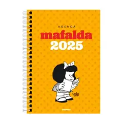 TOP10BOOKS - AGENDA MAFALDA 2025 ANILLADA MODULOS AMARILLA / GRANICA / QUINO