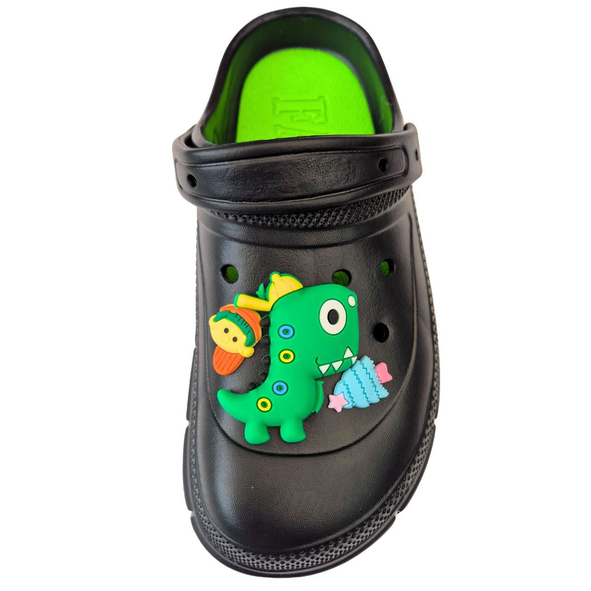 LIKE SHOP - Chalas Sandalias Goma Niños Niñas Suela Gruesa Antideslizante Dino 172