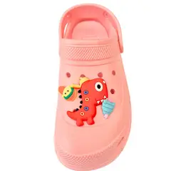 LIKE SHOP - Chalas Sandalias Goma Niños Niñas Suela Gruesa Antideslizante Dino 172