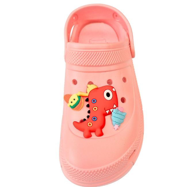LIKE SHOP - Chalas Sandalias Goma Niños Niñas Suela Gruesa Antideslizante Dino 172