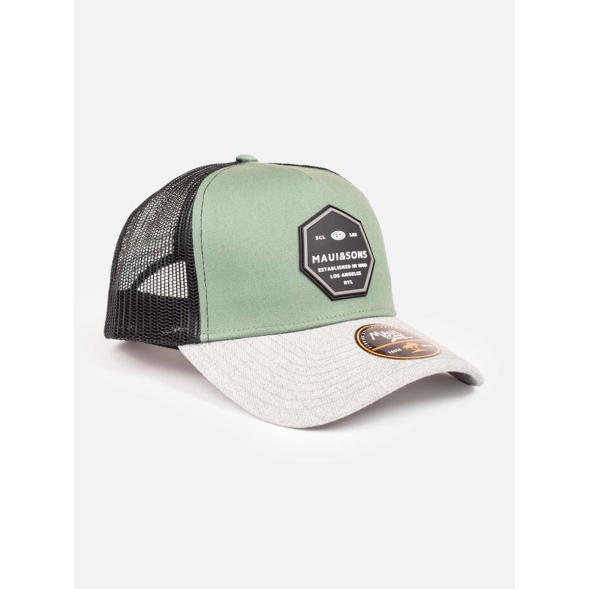 MAUI AND SONS - Jockey Mesh Hexa Trucker Verde Hombre Maui And Sons - Verde