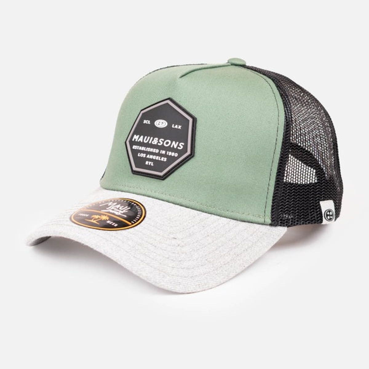 MAUI AND SONS - Jockey Mesh Hexa Trucker Verde Hombre Maui And Sons - Verde