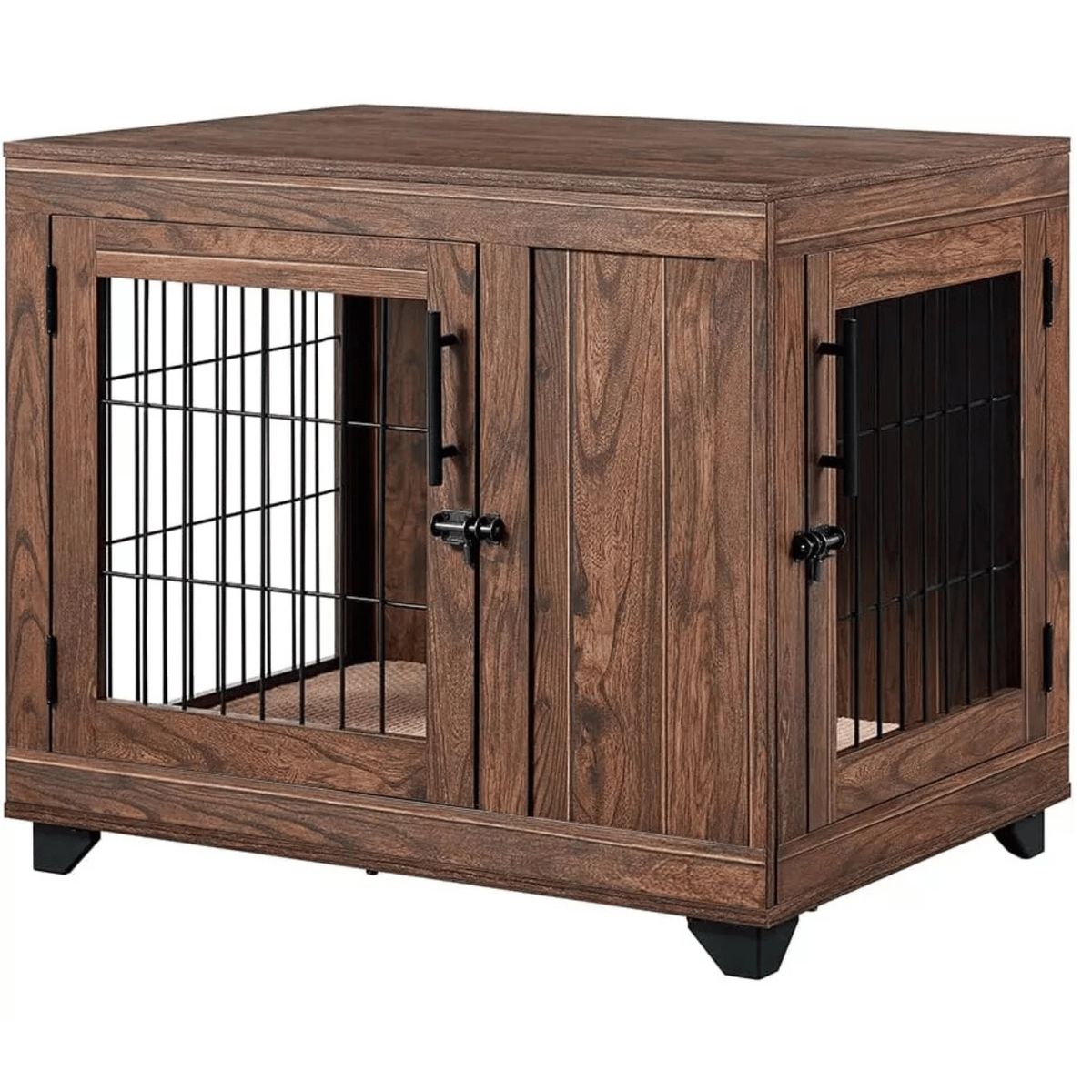 GENERICO - Jaula Para Perros De Madera Minimalista Y Moderna Grande