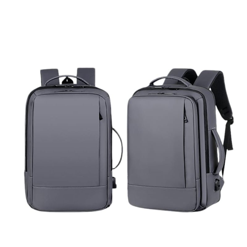 GENERICO - Mochila Urbana Expandible Multifuncional para Notebook Oxford