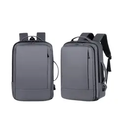 GENERICO - Mochila Urbana Expandible Multifuncional para Notebook Oxford