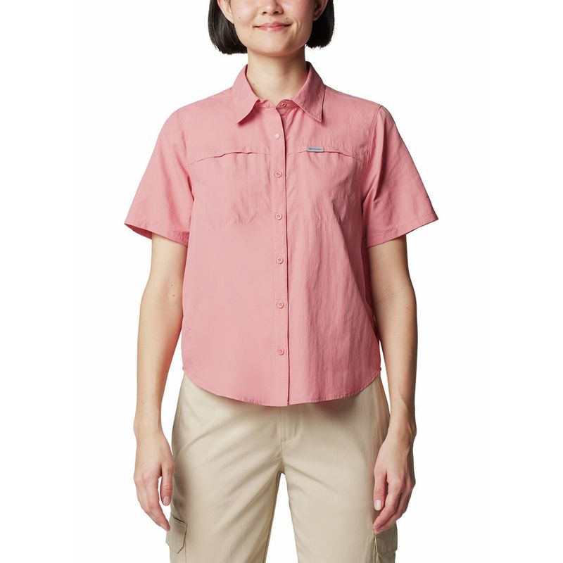 COLUMBIA - Blusa Mujer Silver Ridge 3.0 Rosado COLUMBIA.-