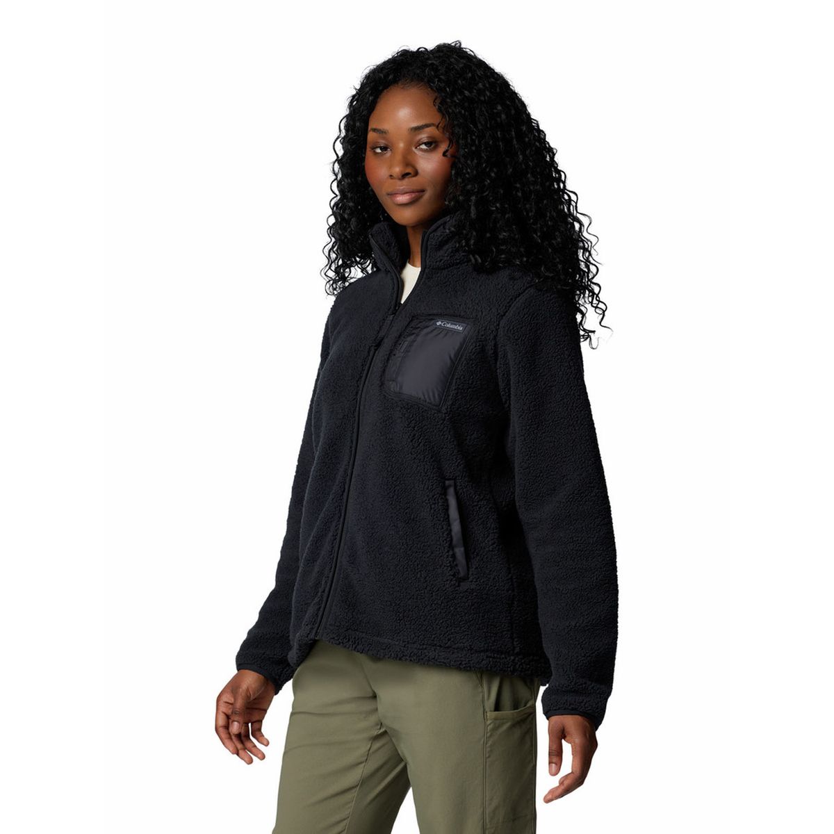 COLUMBIA - Polar Mujer West Bend Full Zip Negro COLUMBIA