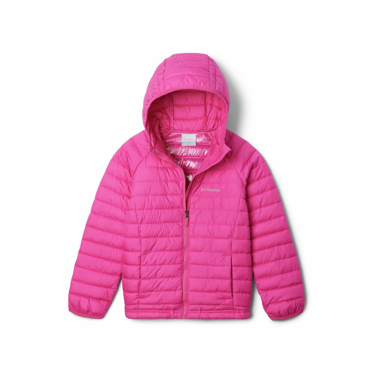 COLUMBIA - Parka Niña Powder Lite Ii Hooded Rosado COLUMBIA