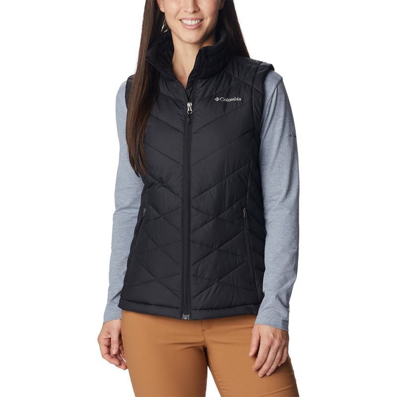COLUMBIA - Parka Sin Mangas Mujer Heavenly Vest Negro COLUMBIA