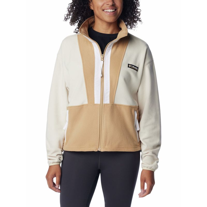 COLUMBIA - Polar Mujer Back Bowl Fleece Blanco COLUMBIA