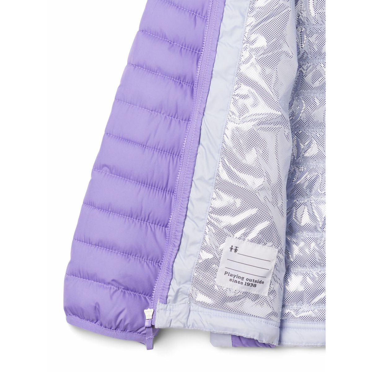 COLUMBIA - Parka Niña Powder Lite Ii Hooded Azul COLUMBIA