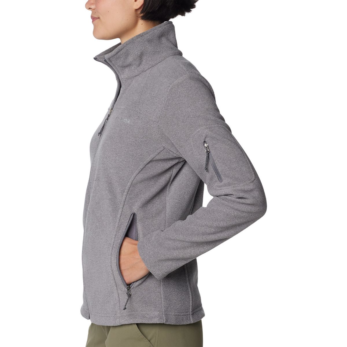 COLUMBIA - Polar Mujer Fast Trek Ii Jacket Gris COLUMBIA