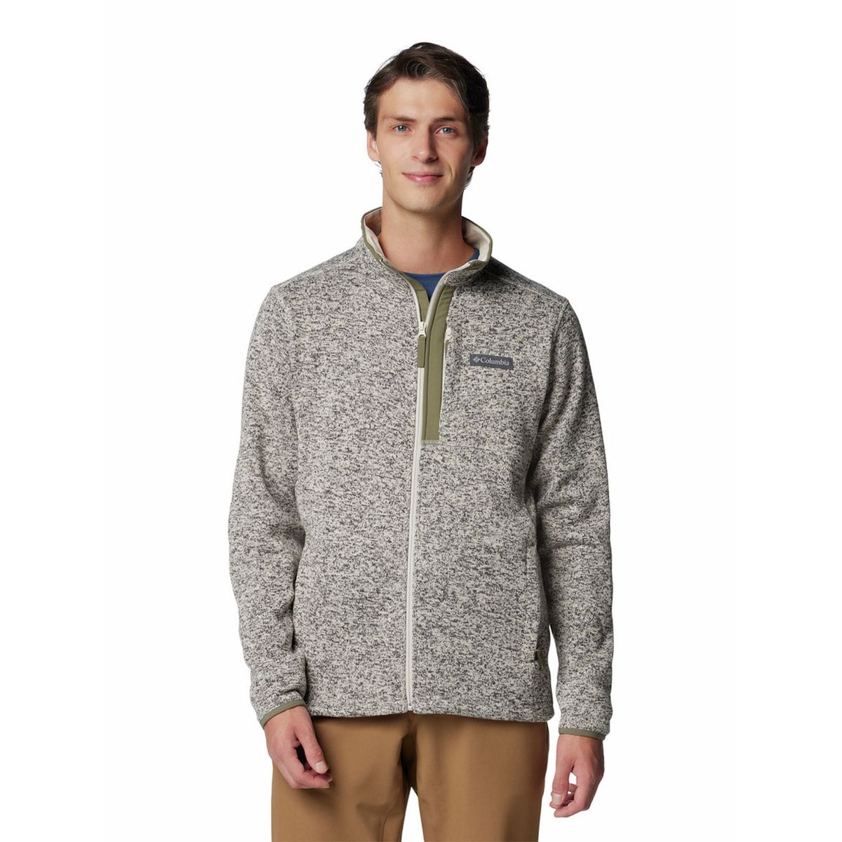 COLUMBIA - Polar Hombre Sweater Weather Full Zip Gris COLUMBIA
