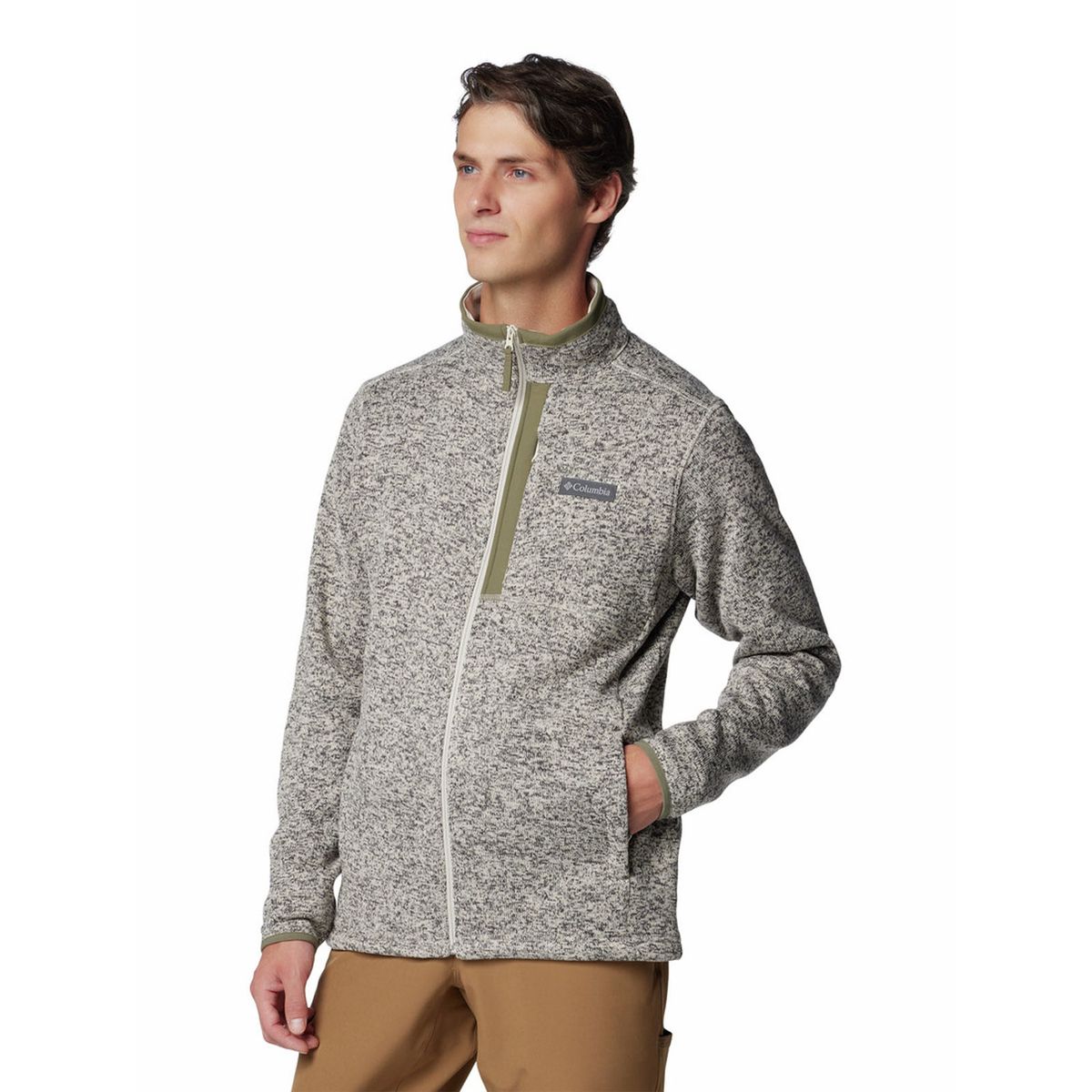COLUMBIA - Polar Hombre Sweater Weather Full Zip Gris COLUMBIA