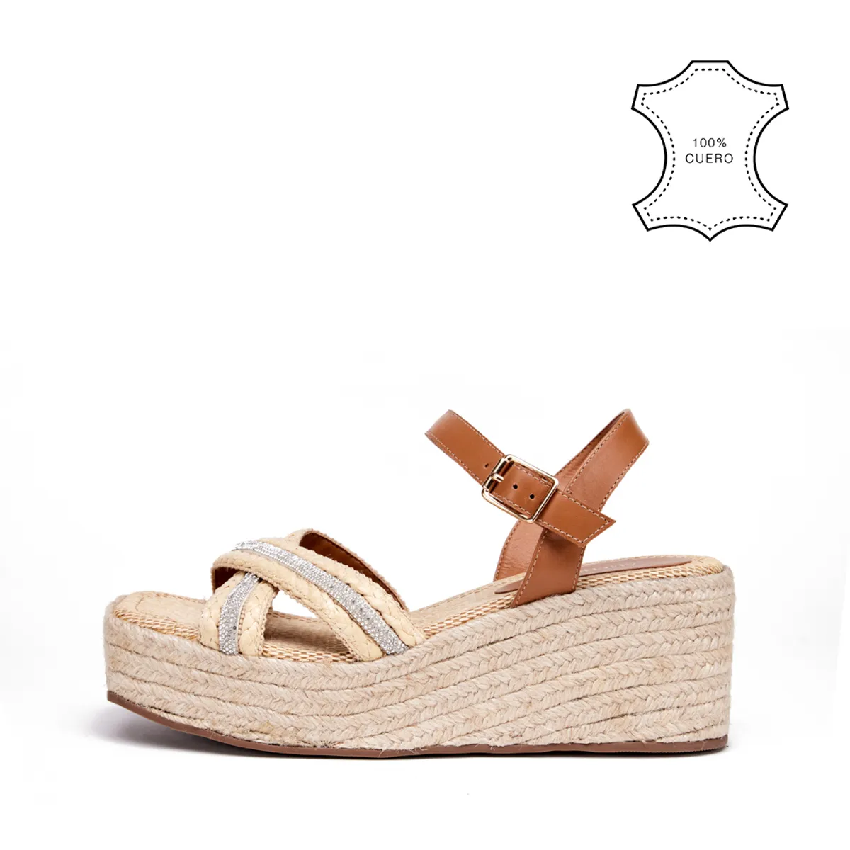 AMPHORA - Sandalia Isobel Beige